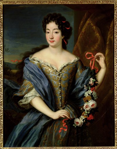 Retrato de Ana de Baviera (1648-1723) de Pierre Gobert